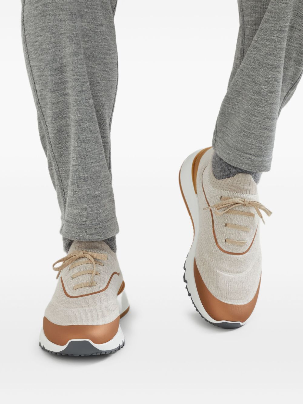 Brunello Brunello Cucinelliコットンスニーカー - Image 6