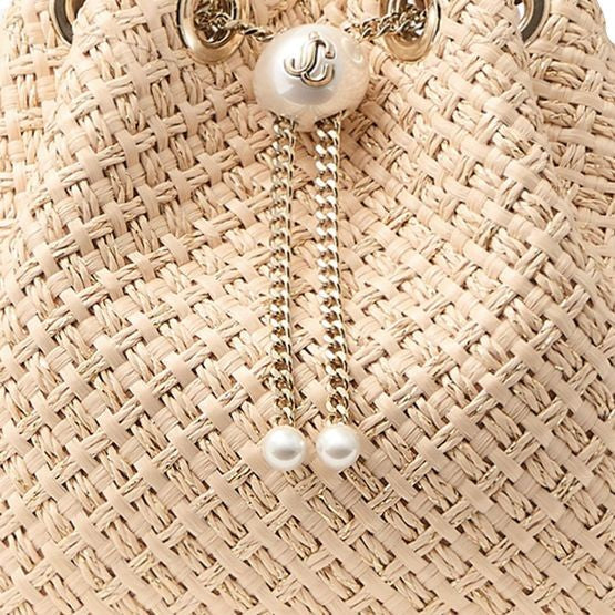 JIMMY CHOO Bon Bon raffia bag - Image 6