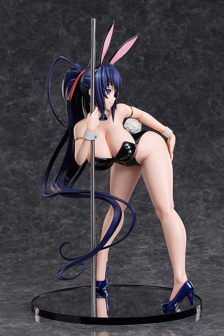 Freeing High School DxD Hero Himejima, Asuno Raw Foot Bunny Ver., 2nd Plastic Painted and Assembled Product, 1/4 Scale, Includes Exclusive Pedestal, Total Height Approx. 16.1 inches (410 mm), Includes