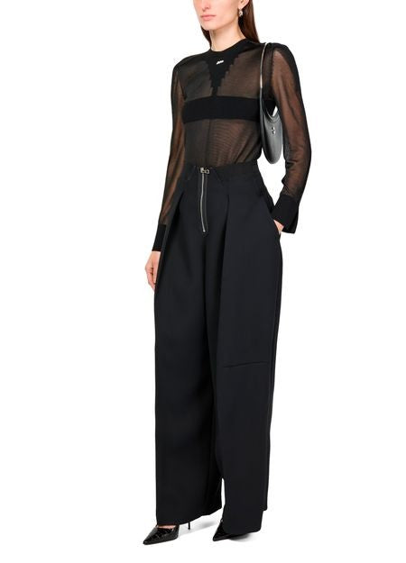 JEAN PAUL GAULTIER ビスコースニット製 長袖 クルーネックセーター - Image 6