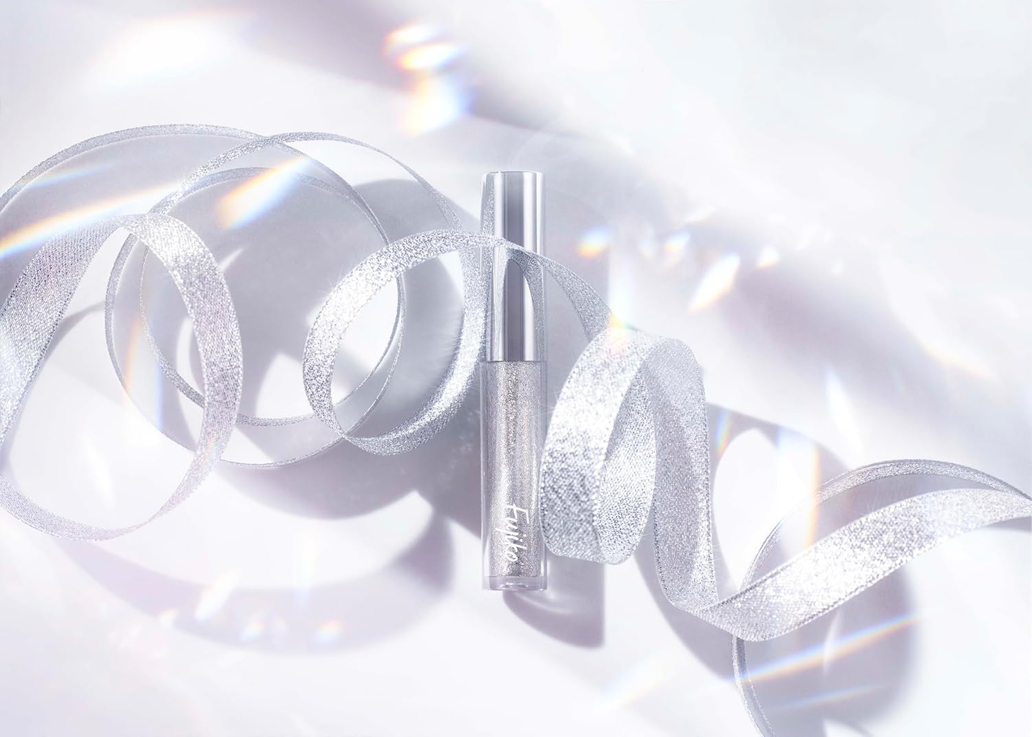 Fujiko Real Silver Liner, 0.07 oz (2 g), Silver Eyeliner, Glitter, Eye Makeup, Dull Resistant