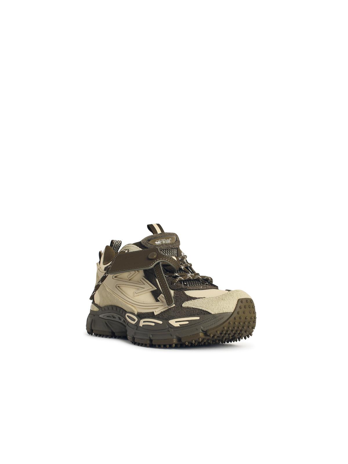 Off Off White 'Be Right Back' Green Lear Blend Sneakers - Image 6