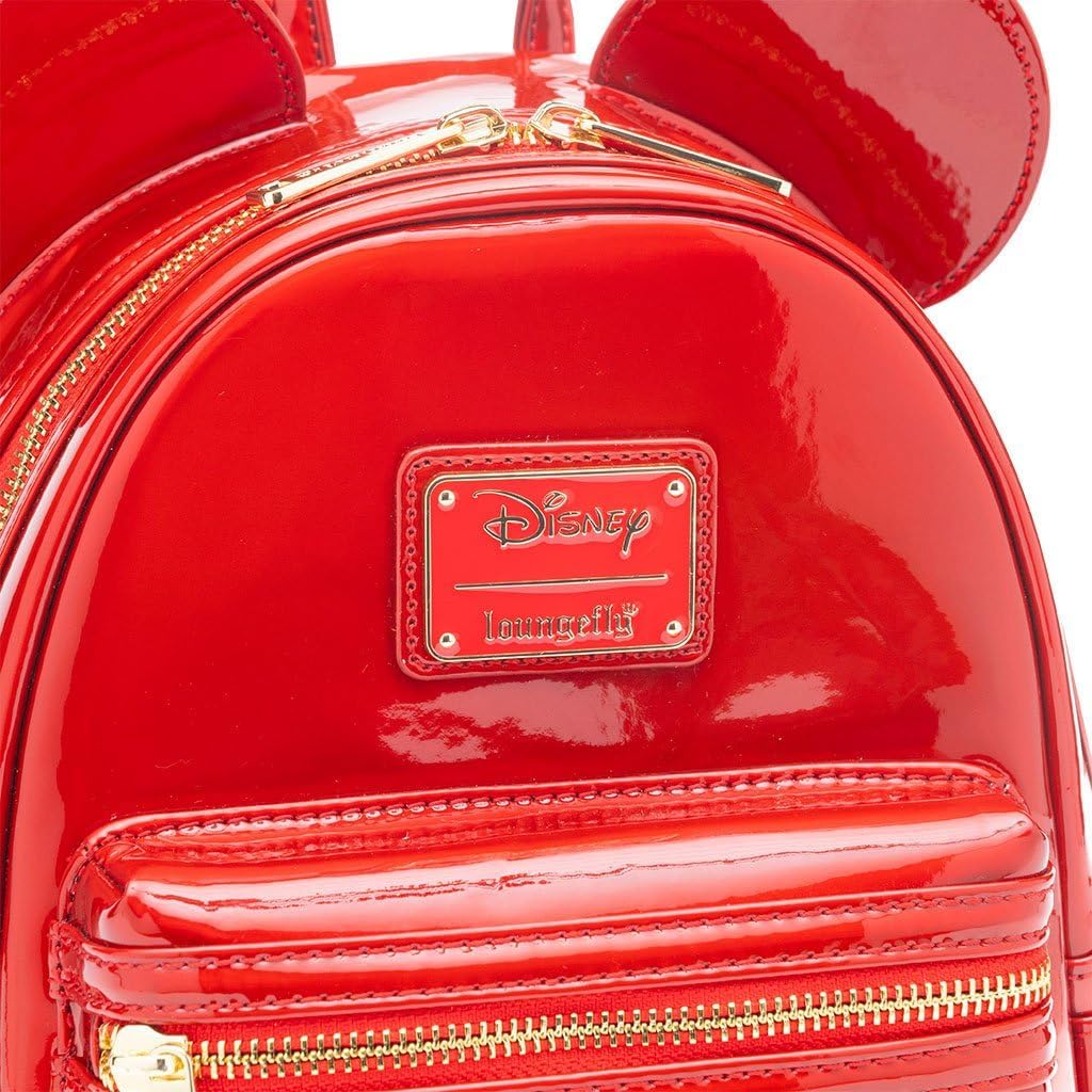 Loungefly Disney Mickey Mouse Holographic Series Womens Backpack - Ruby