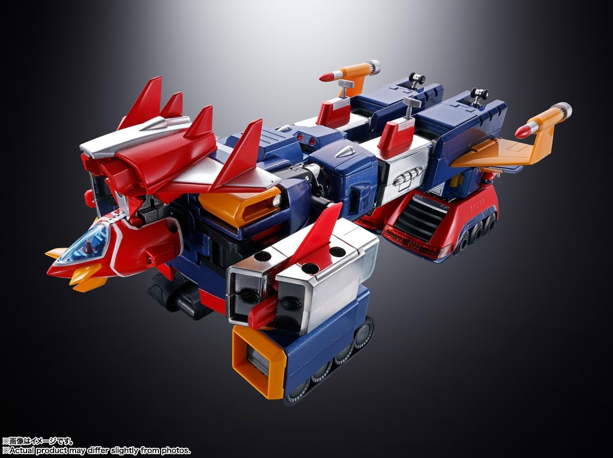 Soul of Chogokin GX-31SP Super Electromagnetic Machine Voltes V CHOGOKIN 50th Ver. Approx. 9.8 inches (250 mm), ABS & PVC & Die Cast Pre-painted Action Figure