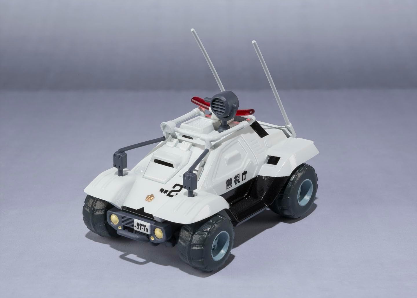 Tamashi Nations Robot Spirits Mobile Police Patlabor Ingram No. 1 (Resale Version), Approx. 4.9 inches (125 mm), ABS & PVC Pre-painted Action Figure