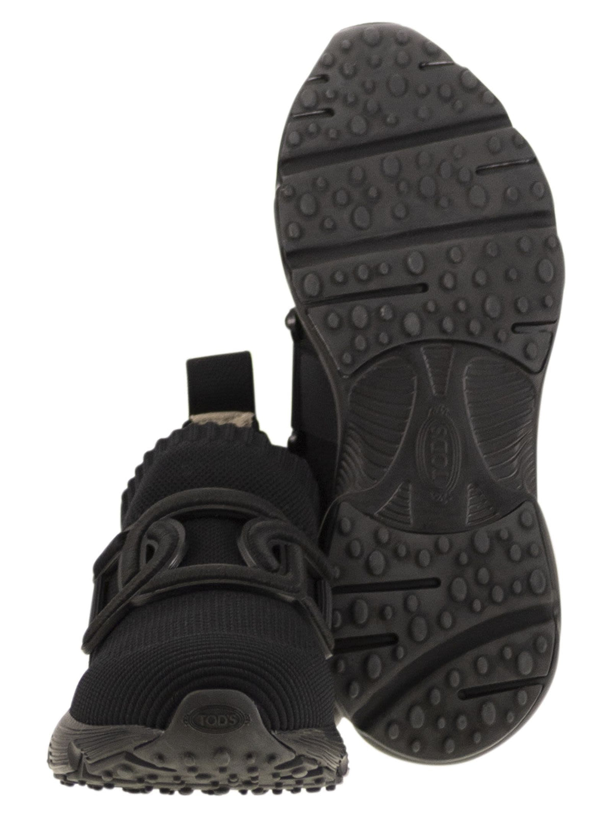Tods トッド 'S テクニカルファブリックのケイトスニーカー - Image 6