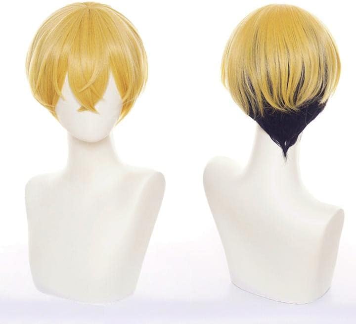 LVMEY Tokyo Revengers Cosplay Wig, Chifuyu Matsuno, Heat Resistant, Disguise Wig, Cosplay Wig, Wig Cosplay Costume, Comic Event, Halloween, Christmas, Cultural Festival, School Festival, Wig Net