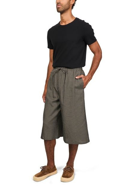 LOEWE Cotton, viscose and linen shorts - Image 6