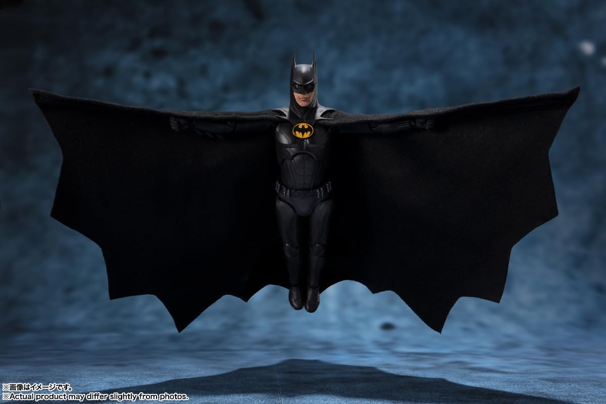 BANDAI SPIRITS S.H. Figuarts Batman (The Flash), Approx. 5.9 inches (150 mm), ABS & PVC & Fabric, Pre-painted Action Figure