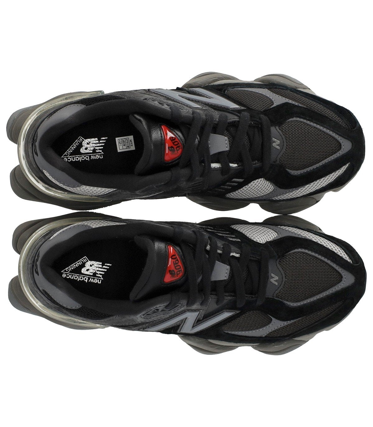 Designer Brand ニューバランス9060ブラックユニセックススニーカー - Image 6