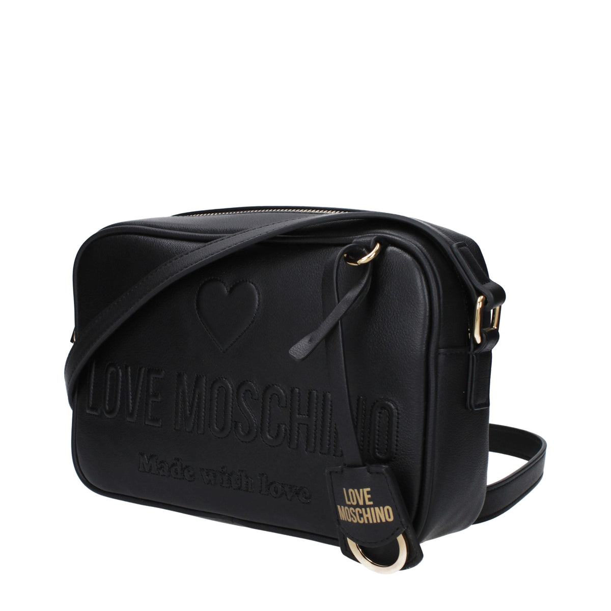 Moschino モスキーノのショルダーバッグが大好きな女性ポリウレタンブラック - Image 6