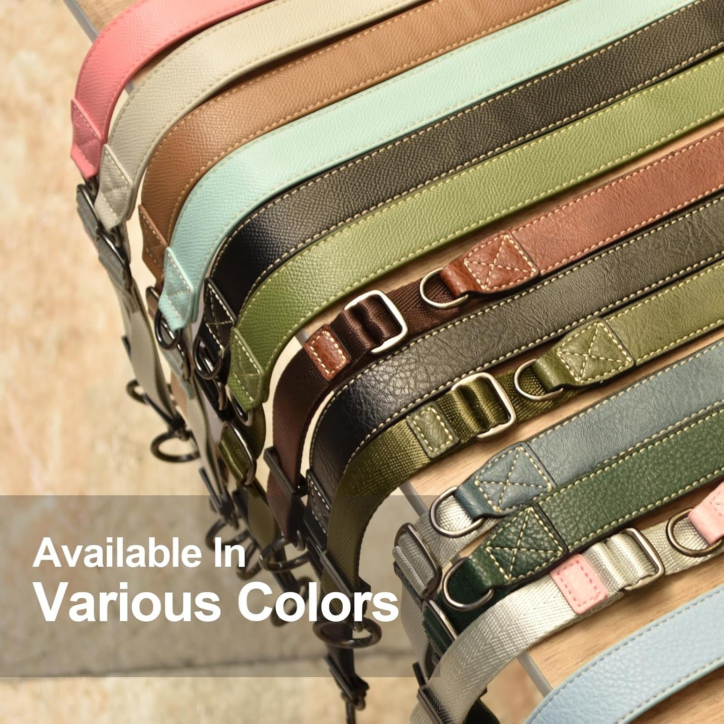 [VOVMOEYA] Camera Strap, Camera Neck Strap with Triangle Ring for Fujifilm/for Nikon/for Canon/for Sony/for Panasonic Shoulder Strap for Fuji X-T50, Compact Camera, SLR Mirrorless, Digital Cameras,