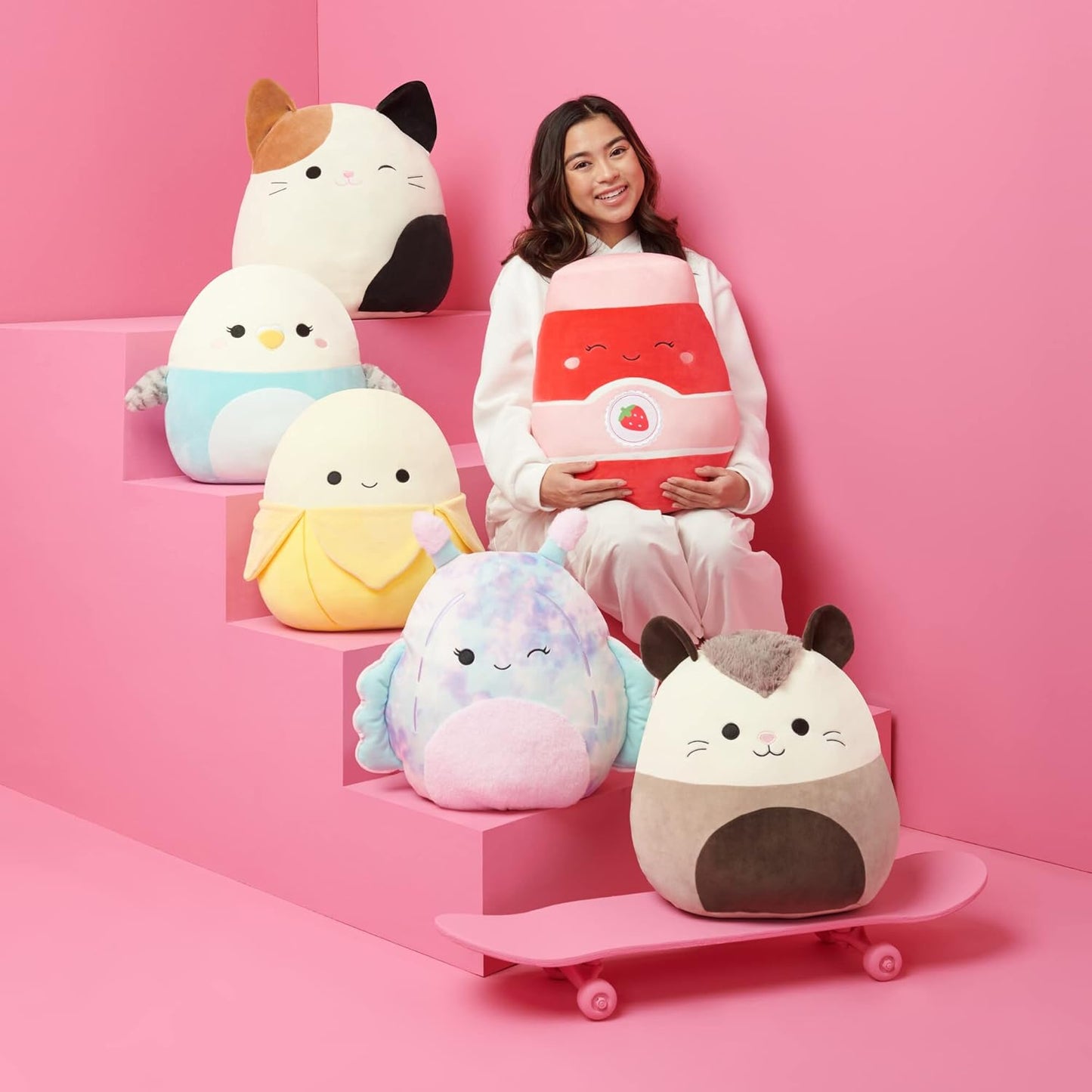 Squishmallows Peluche original de Darth Vader de Star Wars de 8 pulgadas (pequeño)