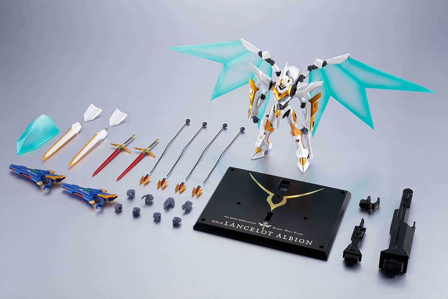 METAL ROBOT Tamashii Code Geass [SIDE KMF] Lancelot Albion Approx. 5.7 inches (145 mm) ABS & PVC & Diecast Complete Painted Articulated Figure