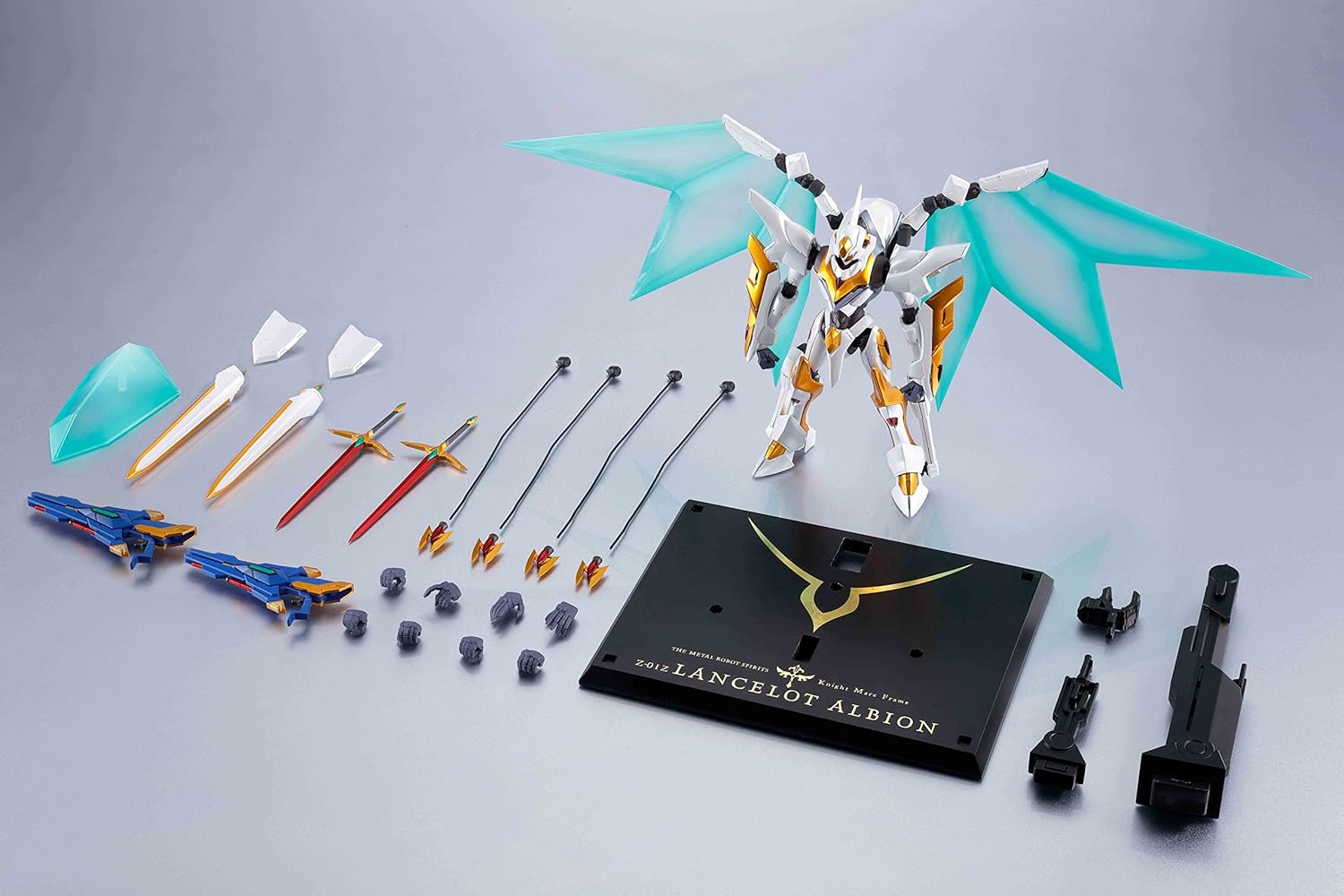 METAL ROBOT Tamashii Code Geass [SIDE KMF] Lancelot Albion Approx. 5.7 inches (145 mm) ABS & PVC & Diecast Complete Painted Articulated Figure