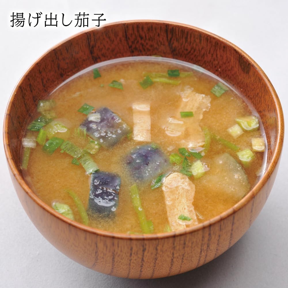 Nihon-Sakaru Rice Bran Miso Soup, 12 Servings, 3 Varieties, Freeze-Dried, No Umami Seasoning, Blended Miso, Red Dashi, Tofu, Nameko