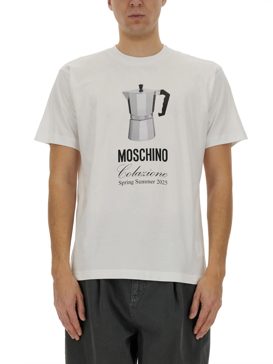 Moschino モスキーノ「朝食」Tシャツ - Image 6