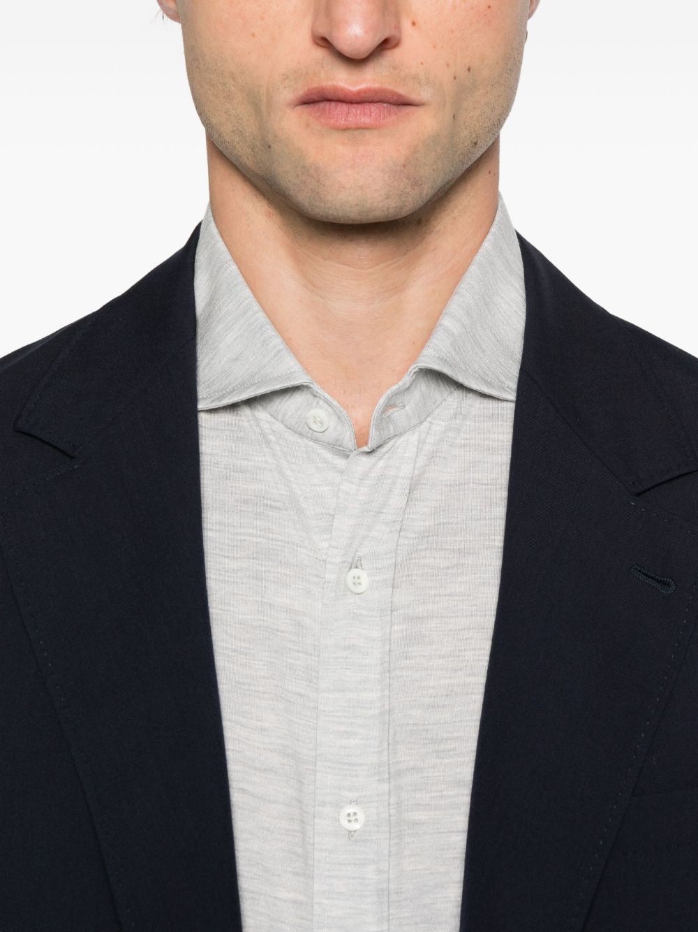 Brunello Brunello Cucinelli Silk And Cotton Blend Shirt - Image 6