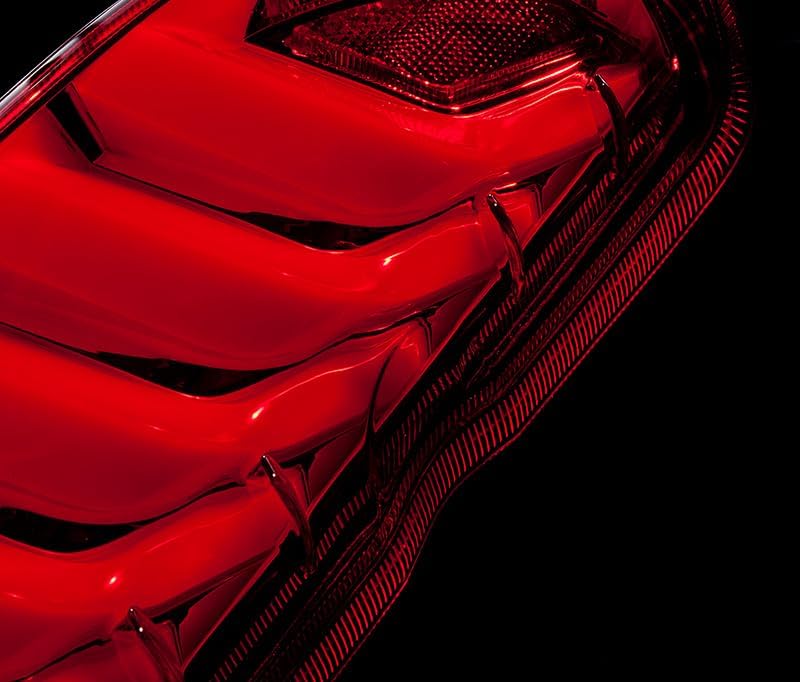 VALENTI Hiace 200 Series Regius Ace ULTRA Sigma REVO4 1 Type 2 Type 3 Type 4 5 Type 7 Tail Lamp Red Lens Light Smoke Black Compatible with All Grade HIACE (Light Smoke)