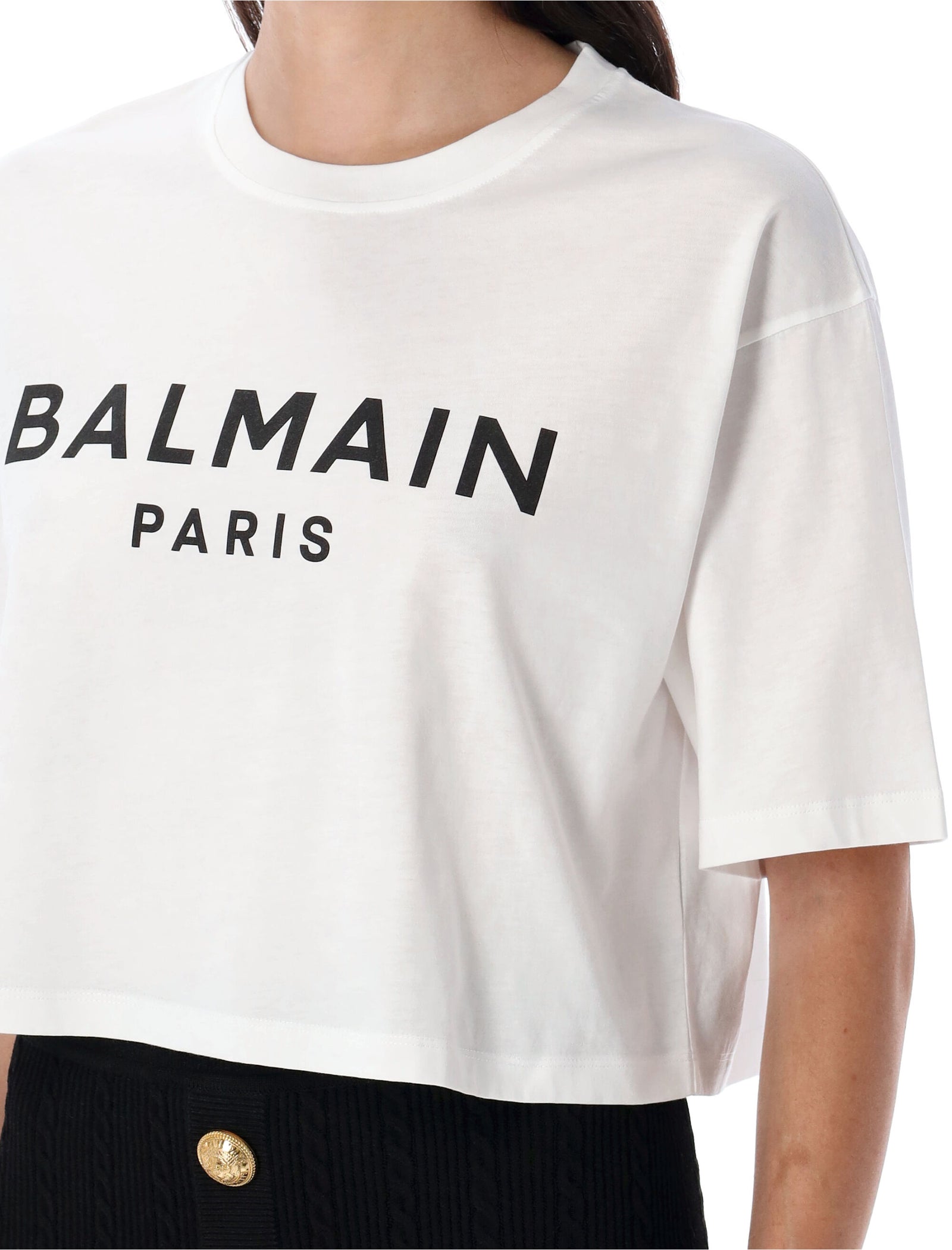 Balmain バルマンTシャツとポロスホワイト - Image 6
