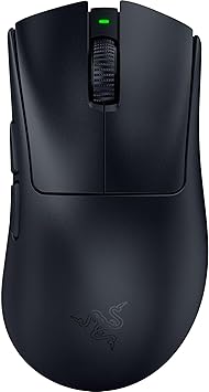 Razer DeathAdder V4 Pro Gaming Mouse, Wireless, 2.0 oz (56 g), Ultra Lightweight, High Accuracy, 2nd Generation Focus Pro 45K Optical Sensor, Ultra Low Latency 2nd Generation, HyperSpeed Wireless