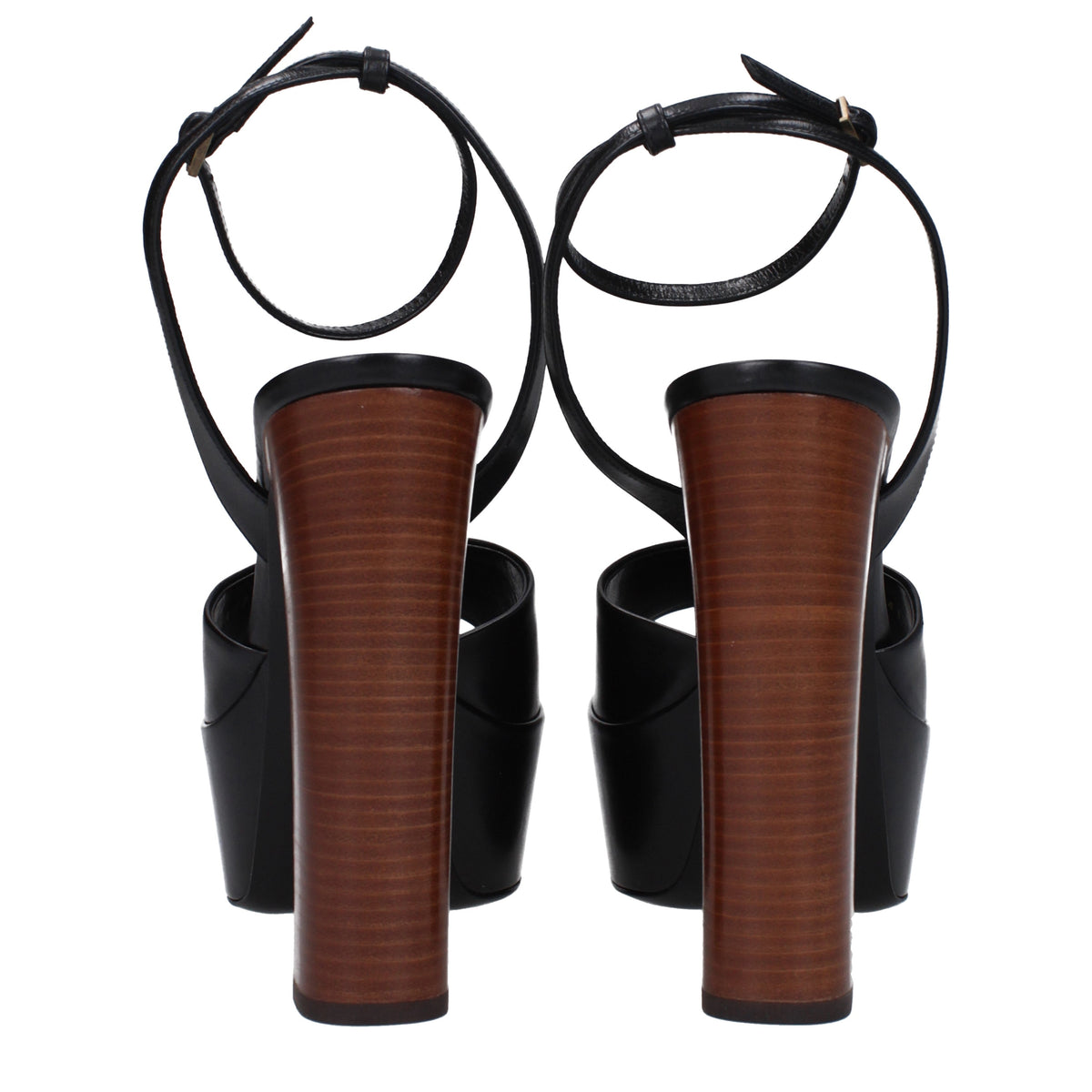 Saint セントローランサンダルジョディレザーブラック - Image 6