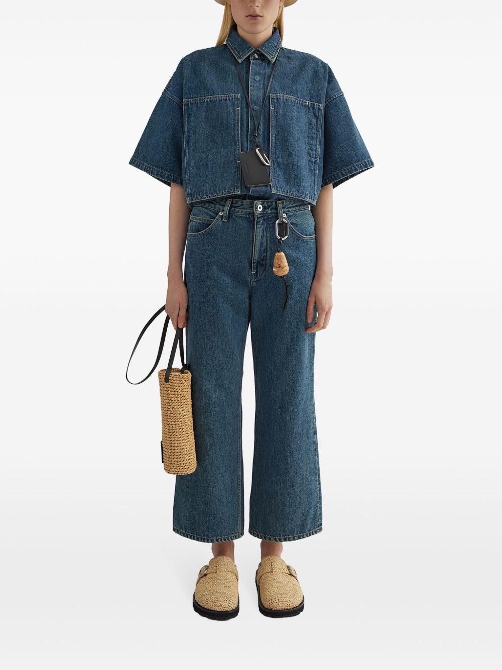 Jil Jil Sander Plus Denim Wide Leg Jeans - Image 6