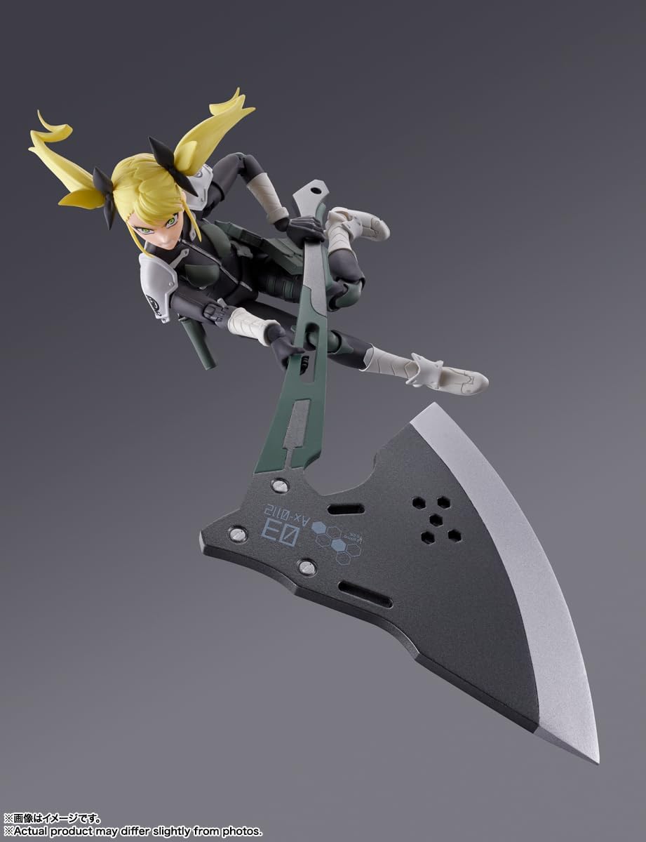 BANDAI SPIRITS S.H. Figuarts Kaiju No. 8 Kikoru Shinomiya, Approx. 5.1 inches (130 mm), ABS & PVC Pre-painted Action Figure