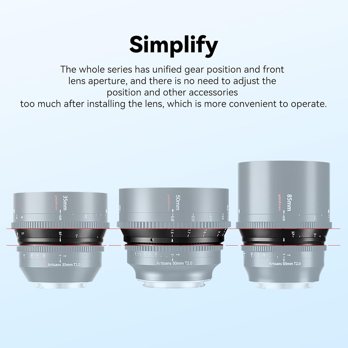 7artisans 35mm T2.0 Large Aperture Cine Lens for Leica, Sigma, Panasonic L Mount