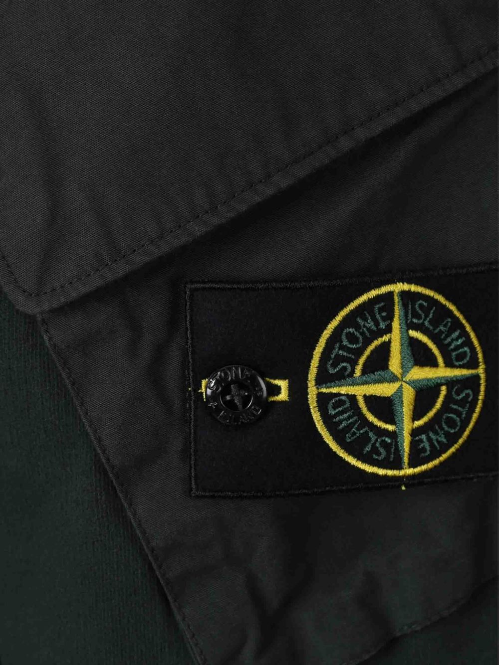 Stone Stone Island Logo Cotton Crewneck Sweatshirt - Image 6