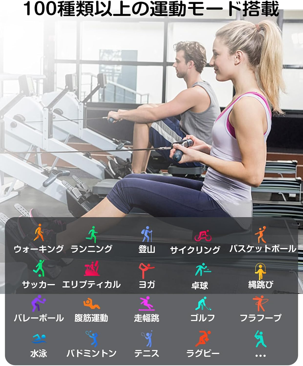 RUIMEN Smart Watch with Call Function, Women's, Smart Watch, iPhone and Android Compatible, Pedometer, Wristwatch, Incoming Call Notifications, Sleep Management, Flashlight, Weather Forecast, Music