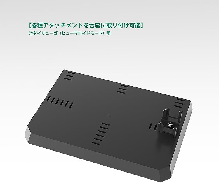 グッドスマイルカンパニー THE合体 ディスプレイベース プラスチック製台座 ベース寸法 幅189mm × 奥行123mm