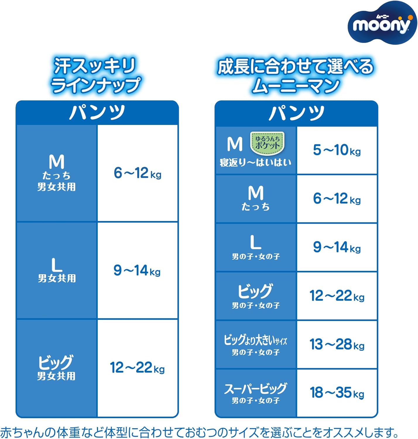 【Minus 2 degrees Celsius inside temperature! 】Moonyman Sweat Absorbent Diapers, Ventilated Underwear (Large Size, Unisex, 19.8 - 30.9 lbs (9 - 14 kg)), 160 Sheets (40 Sheets x 4 Packs), Case Product