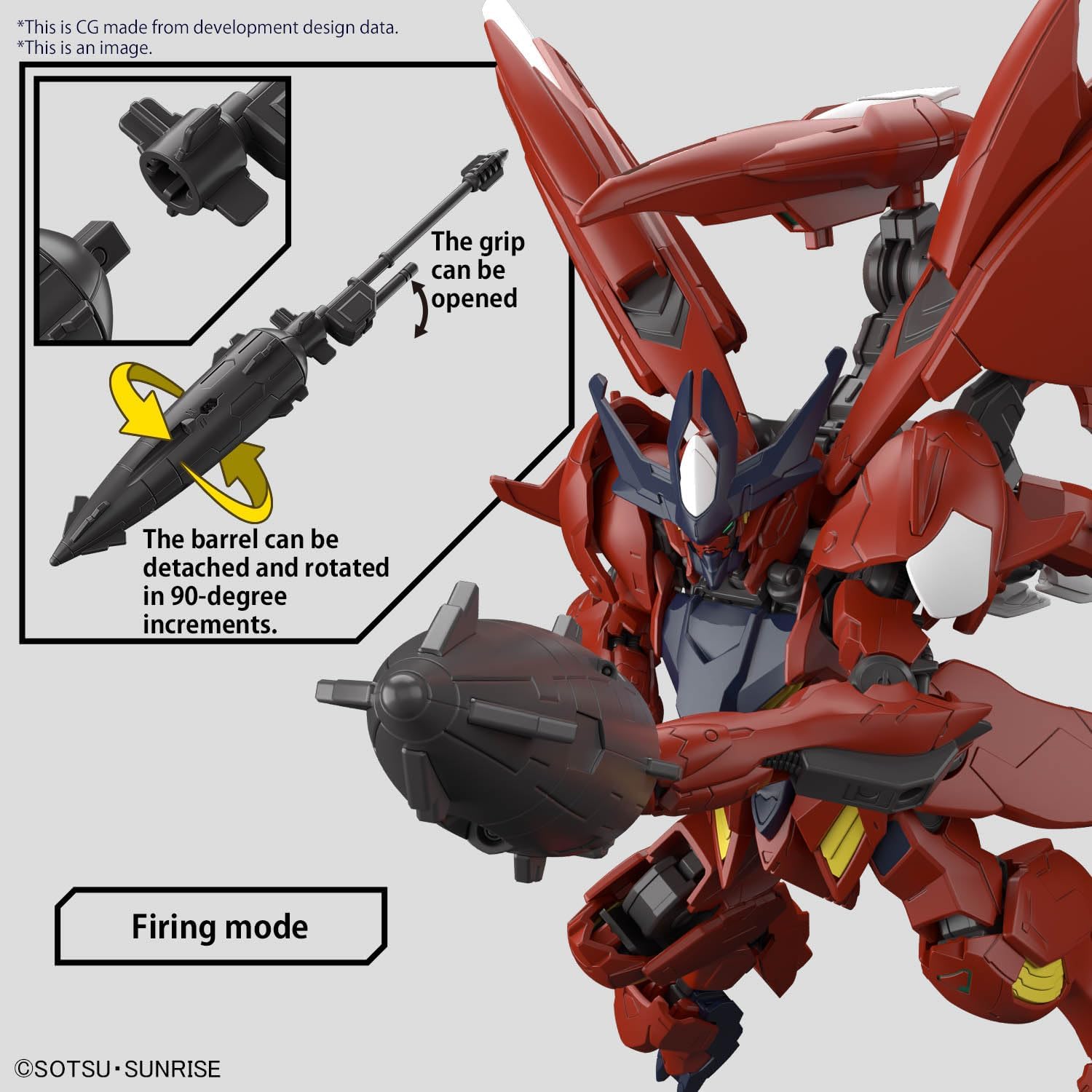 HG Gundam Build Metaverse, Gundam Amazing Barbatos Lupus, 1/144 Scale, Color-Coded Plastic Model
