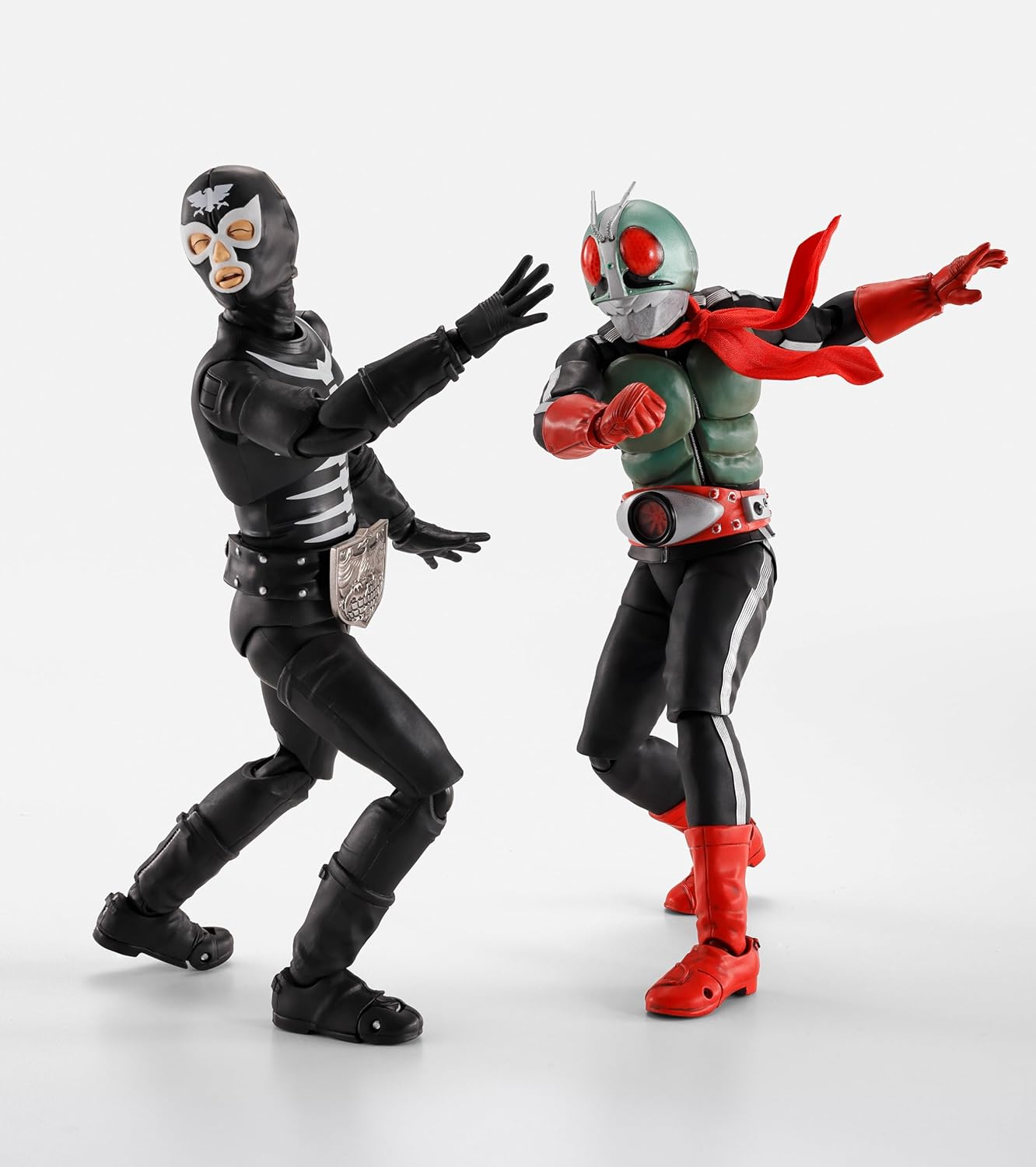 TAMASHII NATIONS S.H. Figuarts Kamen Rider Shocker Combatant Showa Phantom of Hell Edition, Approx. 5.7 inches (145 mm), PVC & ABS Pre-painted Action Figure