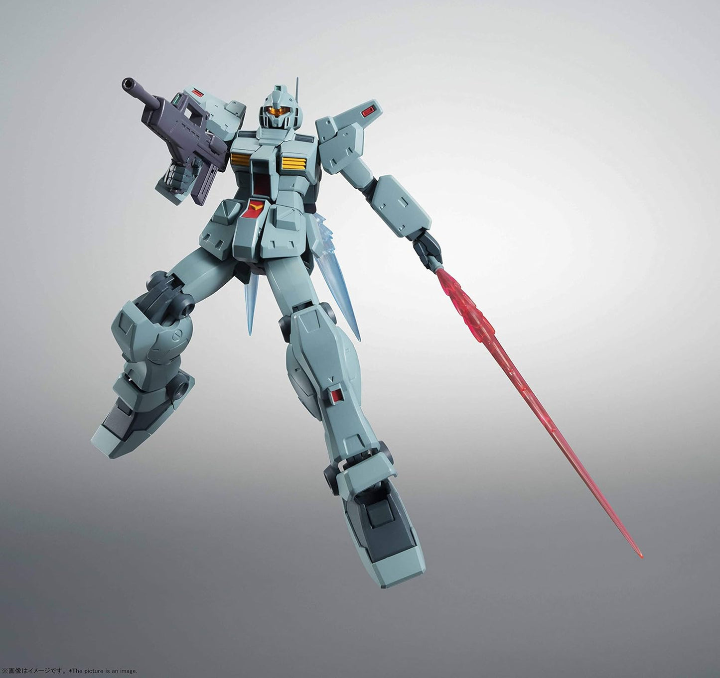 Robot Spirits Mobile Suit Gundam 0083 [Side MS] RGM-79N Gym Custom Version, A.N.I.M.E. Approx. 4.9 inches (125 mm), ABS & PVC Pre-painted Action Figure