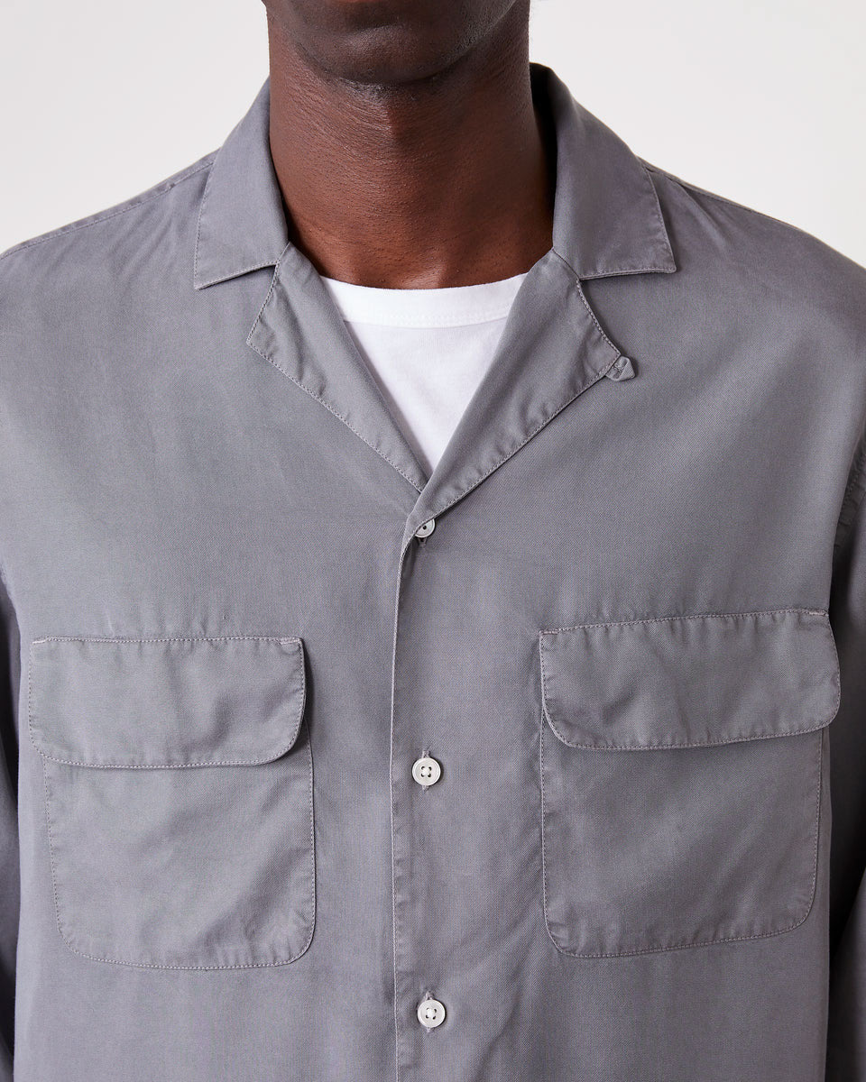 Off Officine Generale Shirts Grey - Image 6