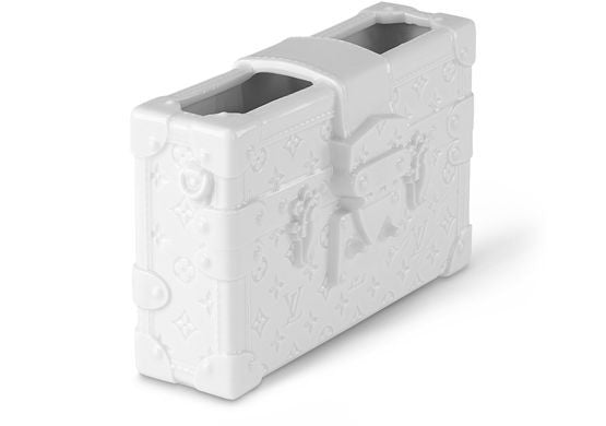 LOUIS VUITTON Petite Malle Porcelain Vase - Image 6
