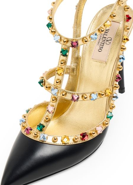 VALENTINO GARAVANI Rockstud ストラップ パンプス - Image 6
