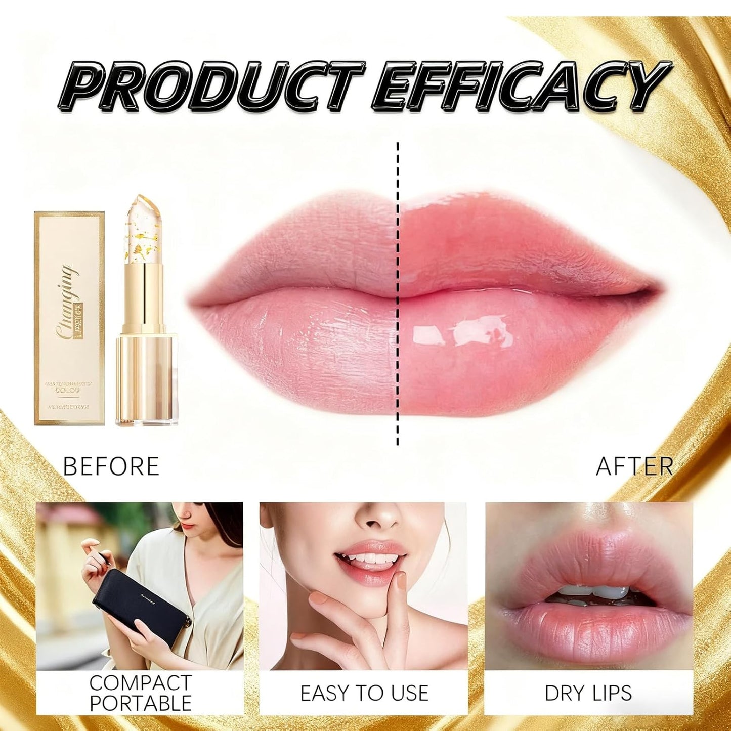 Sulily 2 lápices labiales que cambian de color, lápiz labial adaptable a la piel, lápiz labial transparente que cambia de color, lápiz labial Ph que cambia de color, brillo labial de larga duración e hidratante, regalos de cumpleaños para mujeres