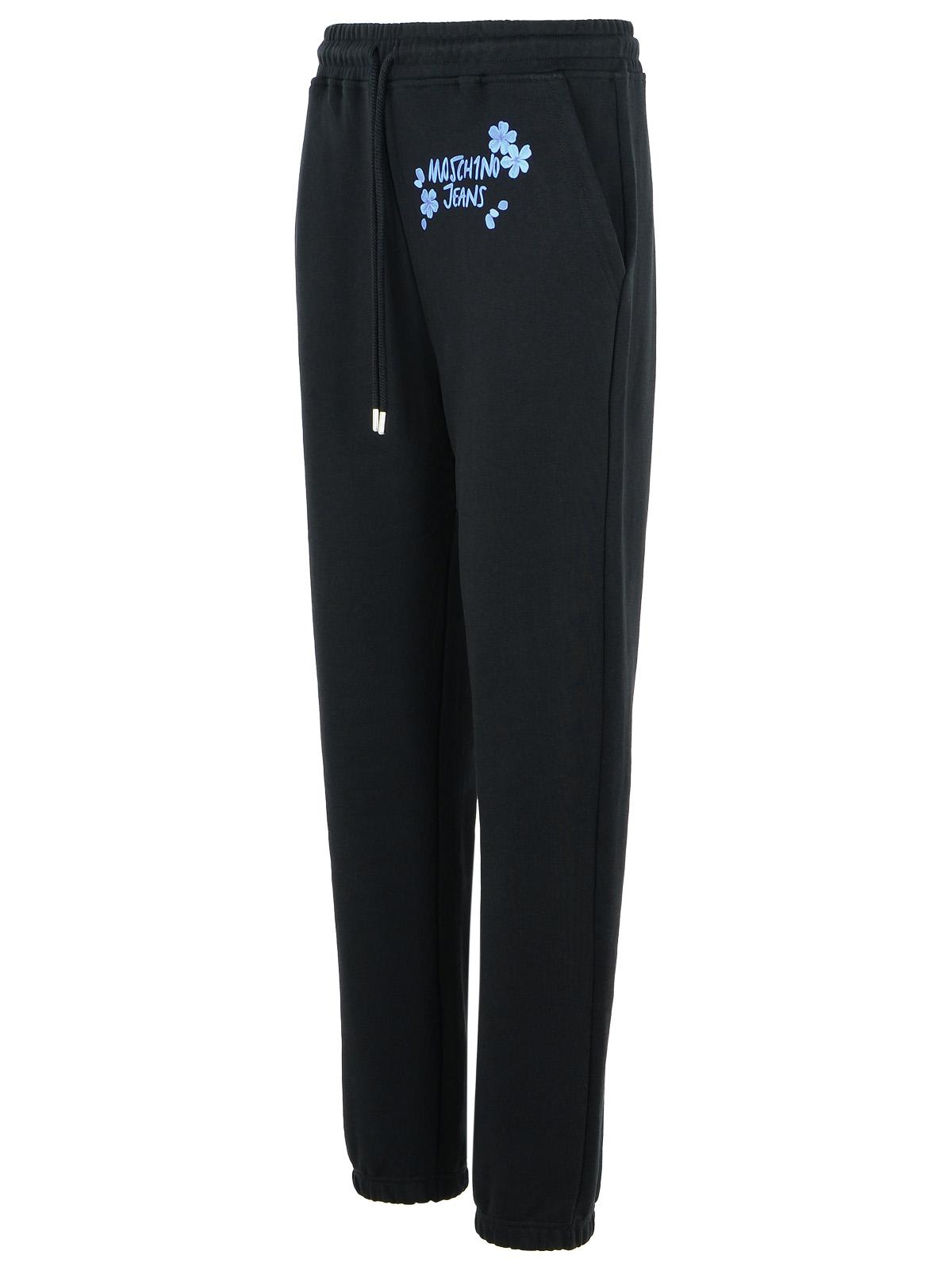 Moschino モスキーノジーンズブラックコットンジョガー - Image 6