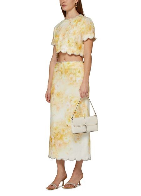 ZIMMERMANN Crush スカロップミディ丈スカート - Image 6