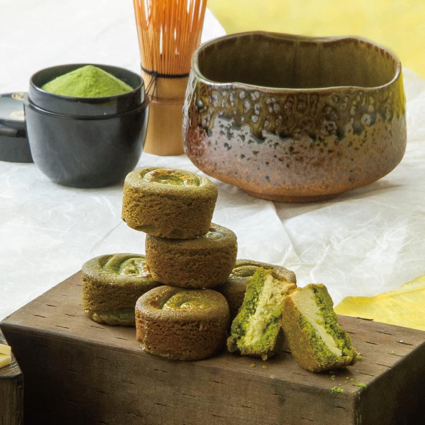 KAnoZA Play Matcha Gullets, White Chocolate, Set of 5, Gift