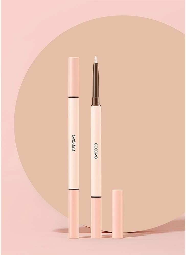 GECOMO [Popular] Double Core Eyeliner, Teardrop Bag Liner, Waterproof Pencil Eyeliner, Pencil & Liquid 2-in-1, Maveni Popular Cosmetics Tightly Closely Tight, Double Line Expert, Shadow Gurege