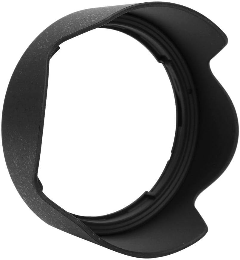Camera Lens Hood for Canon EF-S, EW-73D Plastic Camera Lens Hood Shade EF-S 18-135mm f/3.5-5.6 IS USM Lens, Lens Hood for Lighting Photography, Night Photography
