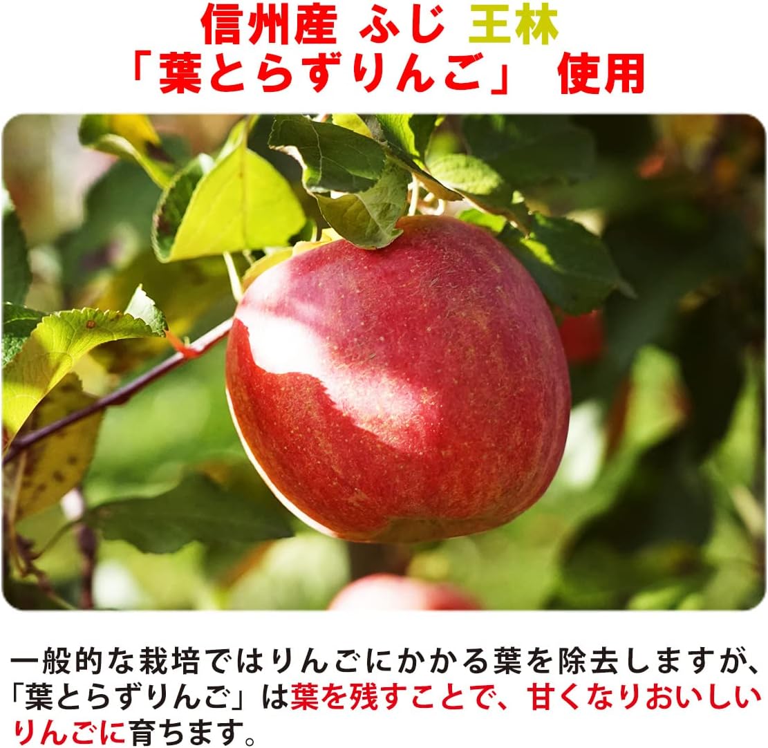 Asuzac Foods Shinshu Apple Chips Fuji Freeze-Dried Non-Fried Stand Pack 25g x 4 Bags Domestic Fuji