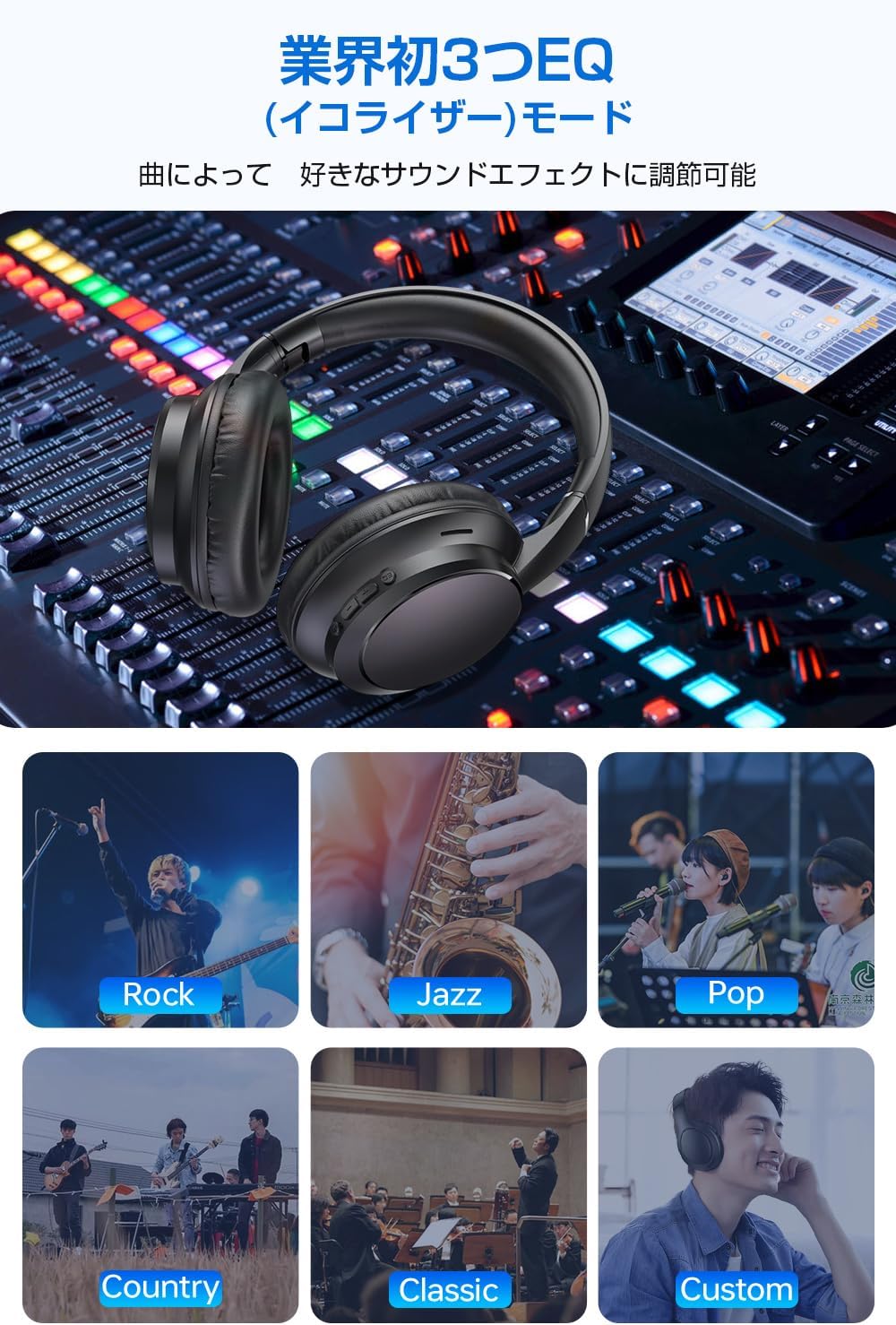 【Exclusive】 Industry First Bluetooth 5.4 Headphones, Bluetooth Wireless Headphones, ANC Noise Cancelling, Wired and Wireless Dual Use, Up to 35 Hours Playback, Built-in Microphone