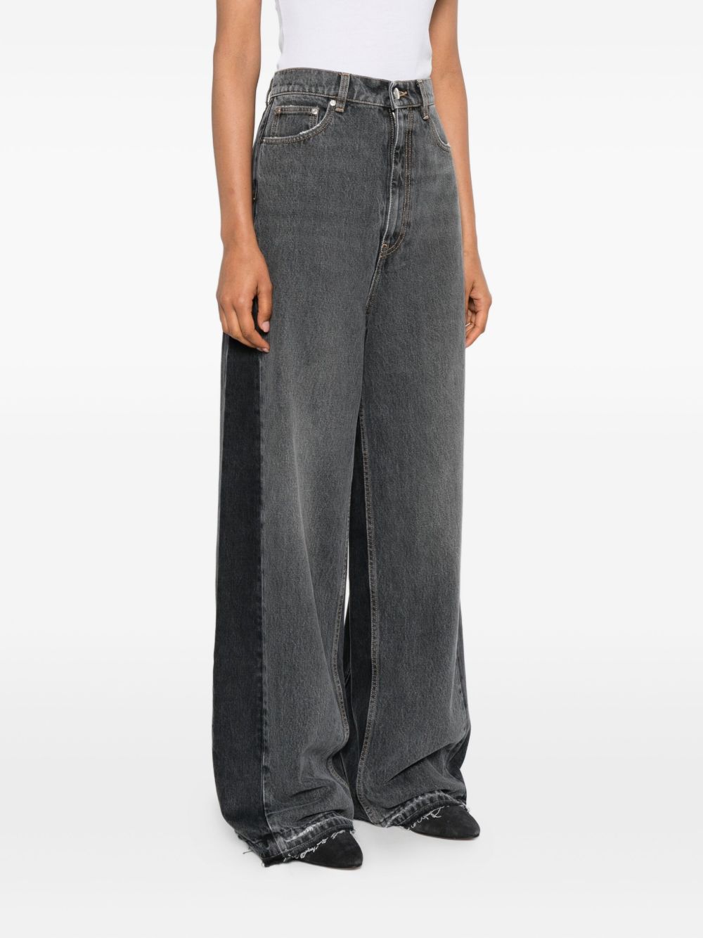 Stella ステラマッカートニーコットンブレンドワイドレッグズボン - Image 6