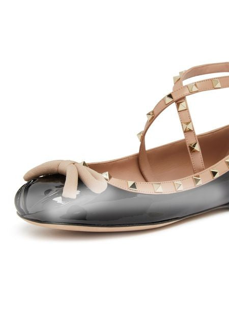 VALENTINO GARAVANI Rockstud フラットバレエシューズ - Image 6