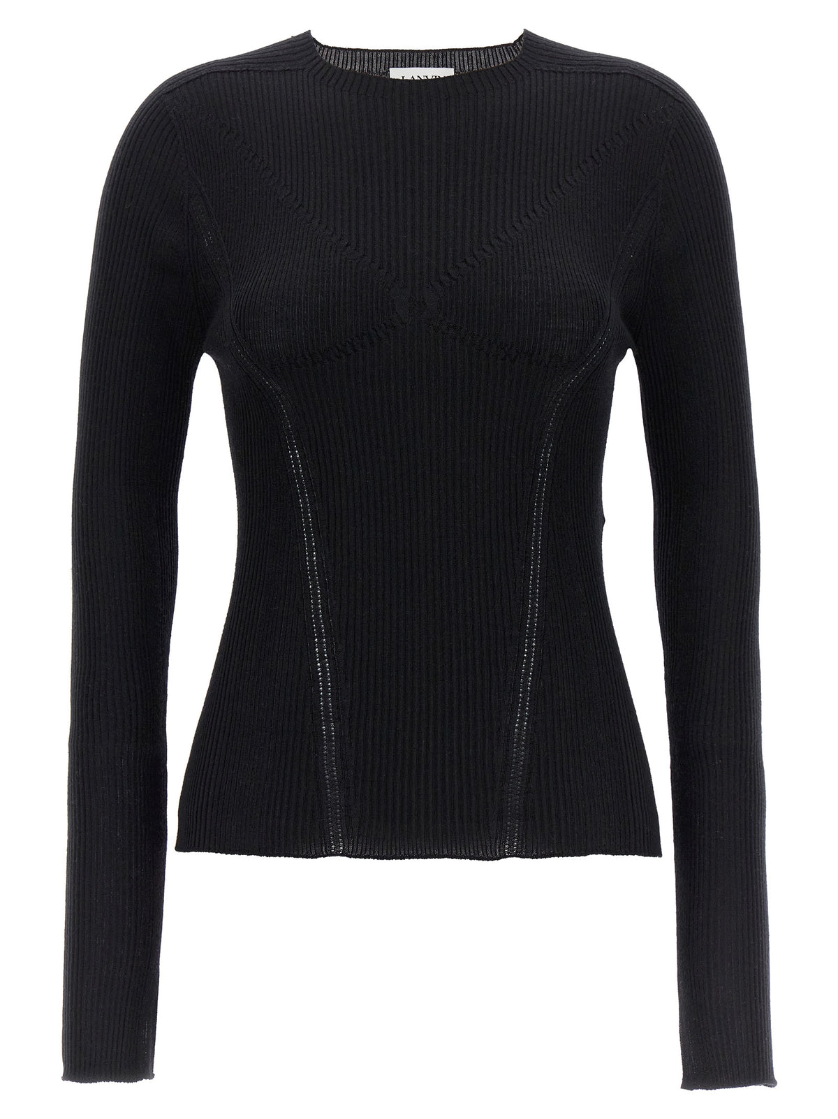 Lanvin ランビンリブ付きセーター - Image 6